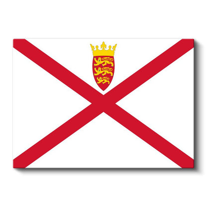 Jersey Bayrağı - Kanvas Tablo