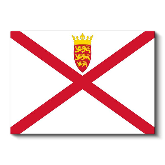 Jersey Bayrağı - Kanvas Tablo