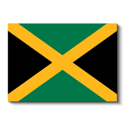 Jamaika Bayrağı - Kanvas Tablo