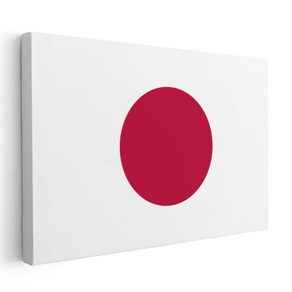 Japonya Bayrağı - Kanvas Tablo