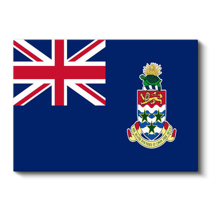 Cayman Adaları Bayrağı - Kanvas Tablo