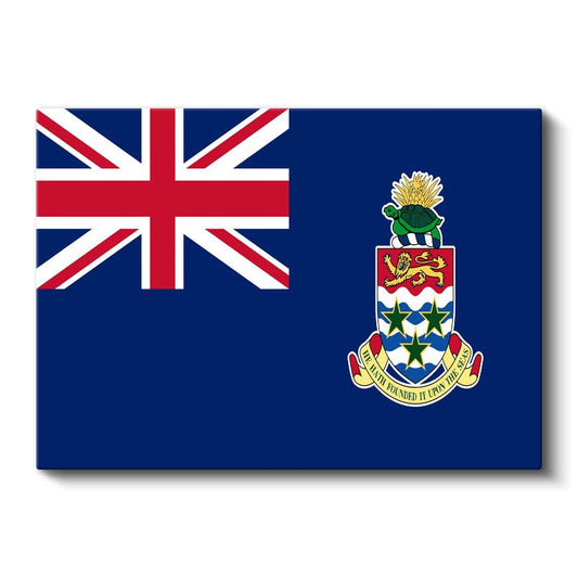 Cayman Adaları Bayrağı - Kanvas Tablo