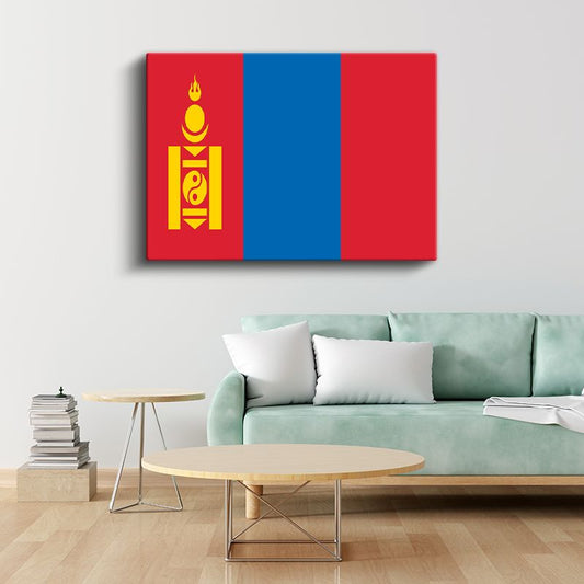 Makao Bayrağı - Kanvas Tablo