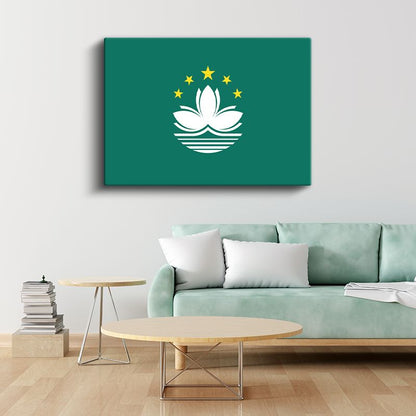 Kuzey Mariana Adaları Bayrağı - Kanvas Tablo