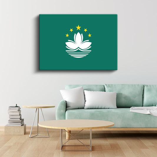 Kuzey Mariana Adaları Bayrağı - Kanvas Tablo