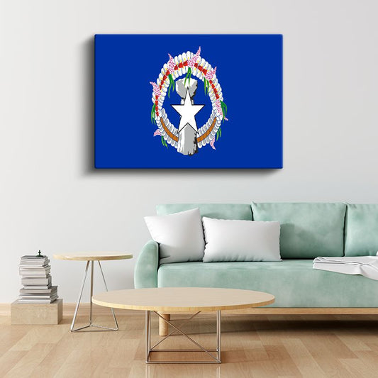 Mozambik Bayrağı - Kanvas Tablo