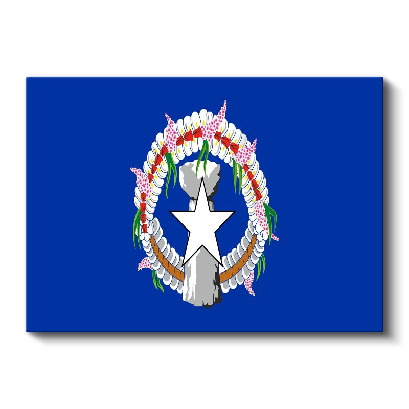 Mozambik Bayrağı - Kanvas Tablo