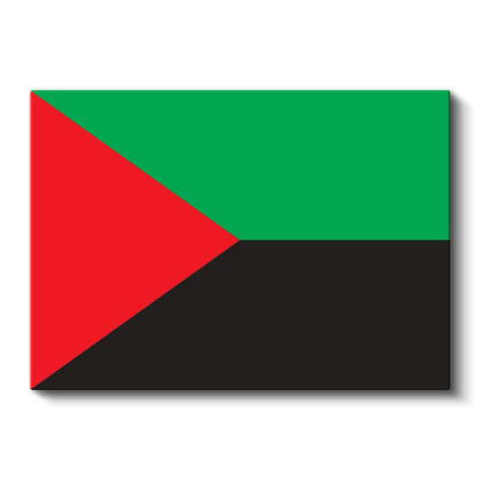 Moritanya Bayrağı - Kanvas Tablo