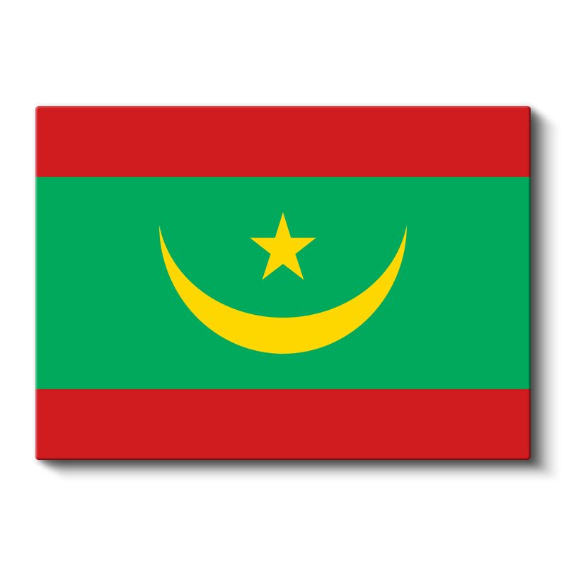 Montserrat Bayrağı - Kanvas Tablo