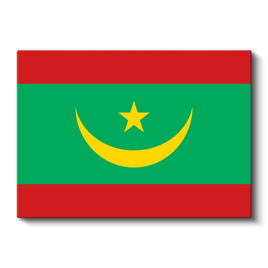 Montserrat Bayrağı - Kanvas Tablo