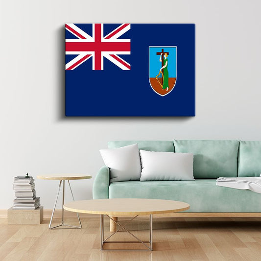 Malta Bayrağı - Kanvas Tablo