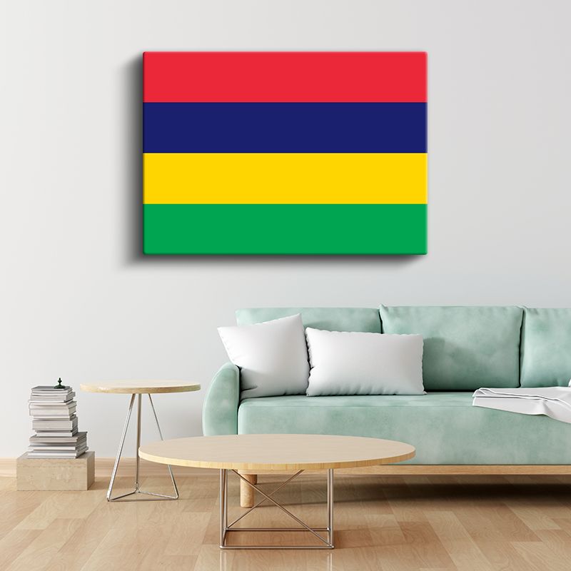 Malavi Bayrağı - Kanvas Tablo