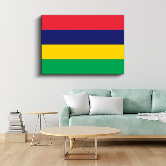 Malavi Bayrağı - Kanvas Tablo