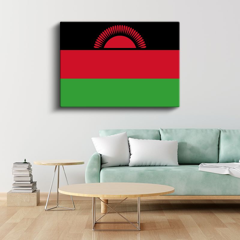 Malezya Bayrağı - Kanvas Tablo