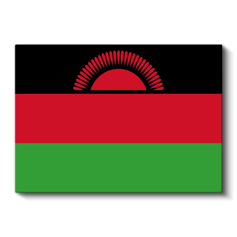 Malezya Bayrağı - Kanvas Tablo