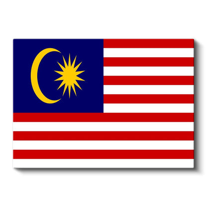 Meksika Bayrağı - Kanvas Tablo