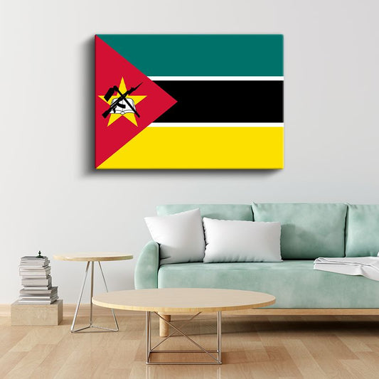 Malezya Bayrağı - Kanvas Tablo