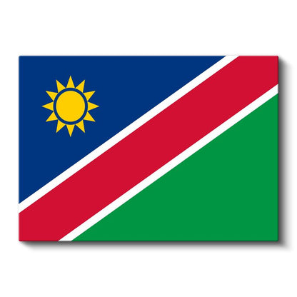 Namibya Bayrağı - Kanvas Tablo