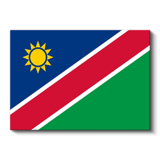 Namibya Bayrağı - Kanvas Tablo