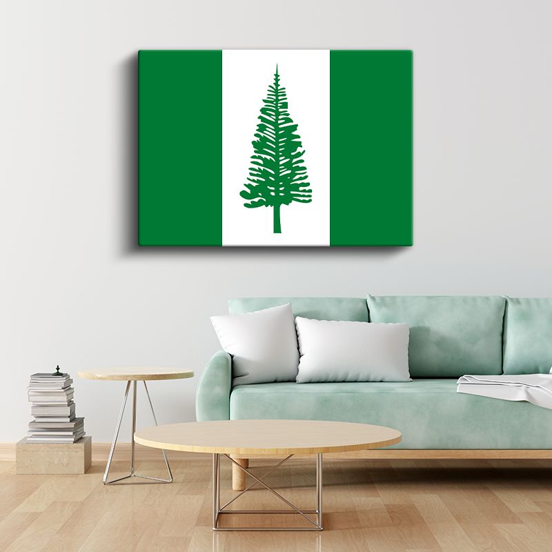 Norfolk Adası Bayrağı - Kanvas Tablo