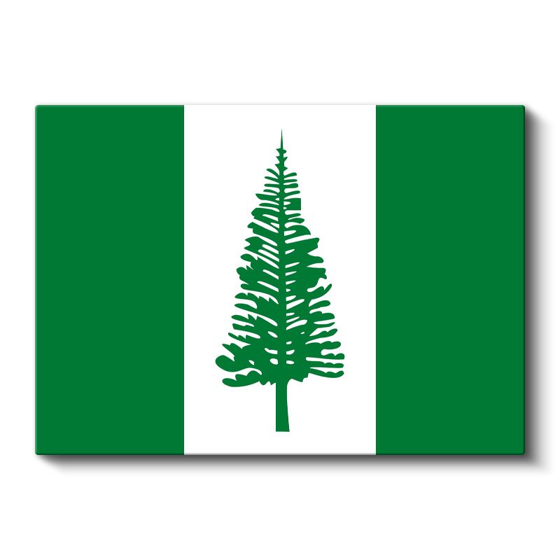 Norfolk Adası Bayrağı - Kanvas Tablo