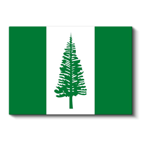 Norfolk Adası Bayrağı - Kanvas Tablo