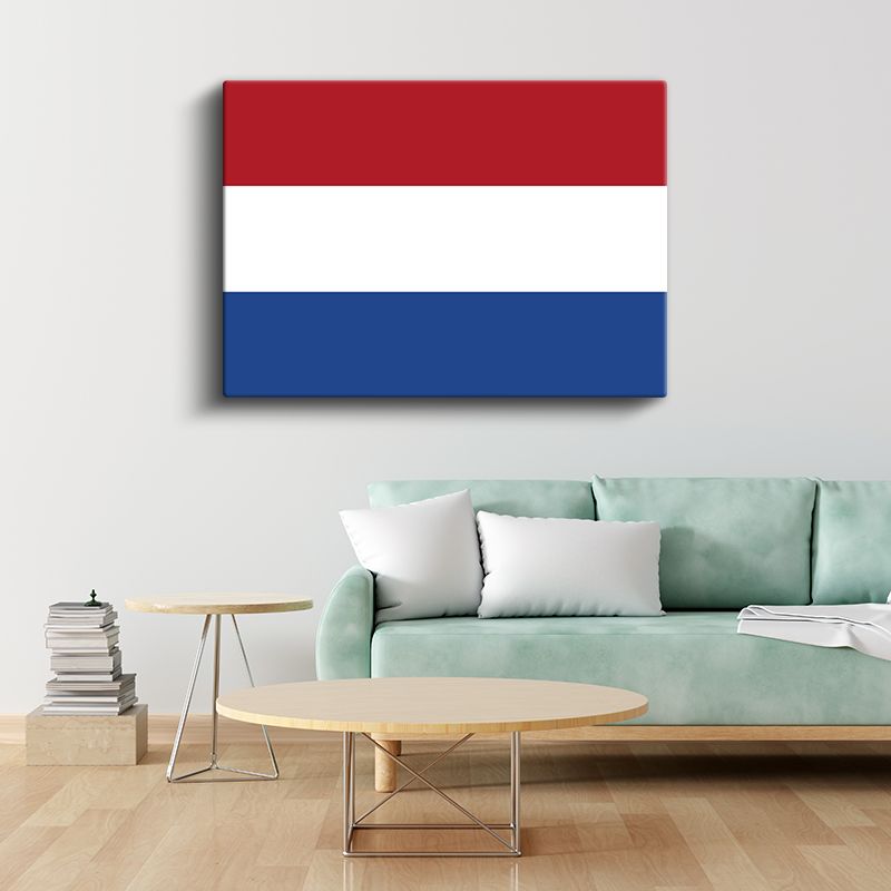 Hollanda Bayrağı - Kanvas Tablo