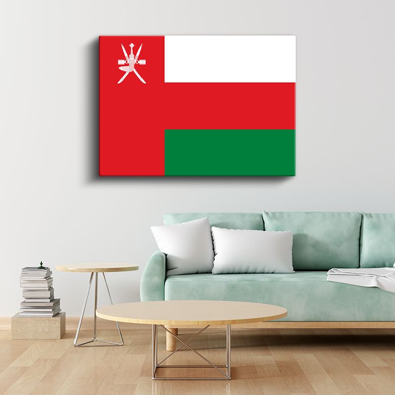 Umman Bayrağı - Kanvas Tablo