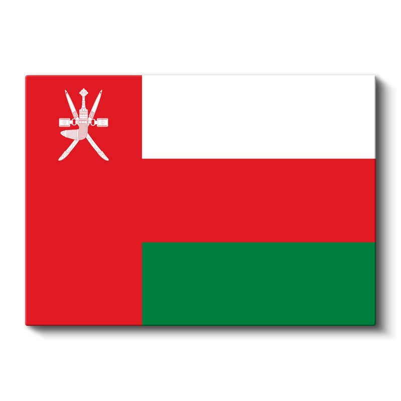 Umman Bayrağı - Kanvas Tablo