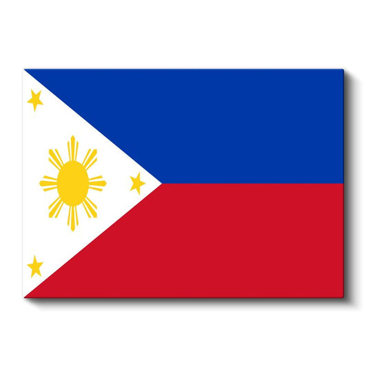 Filipinler Bayrağı - Kanvas Tablo