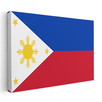 Filipinler Bayrağı - Kanvas Tablo