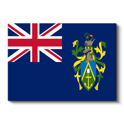 Pitcairn Adaları Bayrağı - Kanvas Tablo