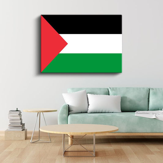 Filistin Bayrağı - Kanvas Tablo