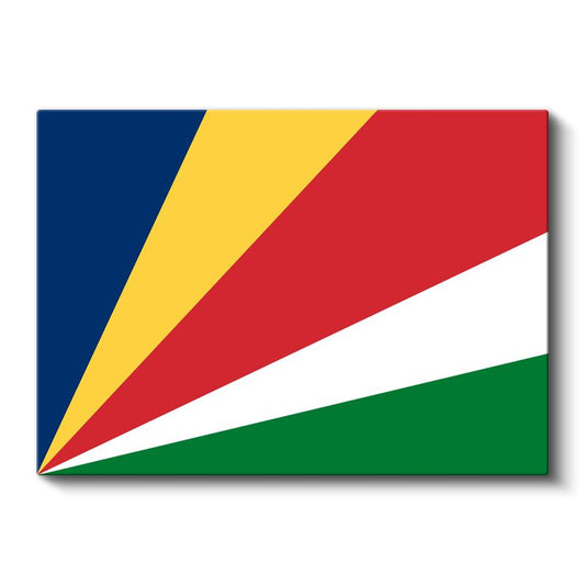 Seyşeller Bayrağı - Kanvas Tablo