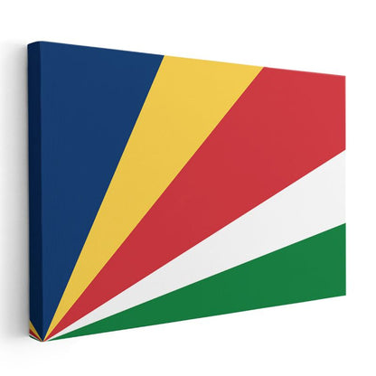Seyşeller Bayrağı - Kanvas Tablo