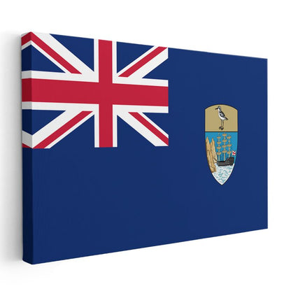 Saint Helena Bayrağı - Kanvas Tablo