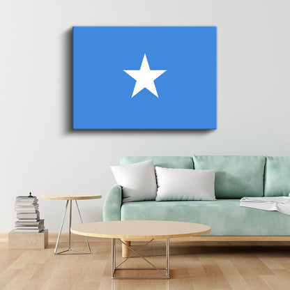 Somali Bayrağı - Kanvas Tablo