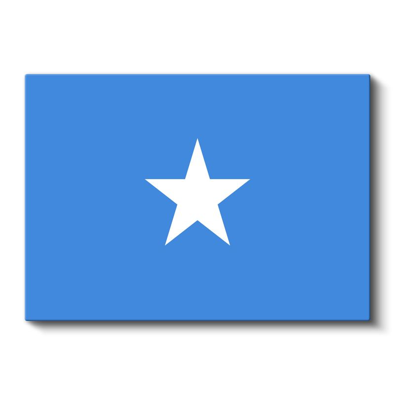Somali Bayrağı - Kanvas Tablo