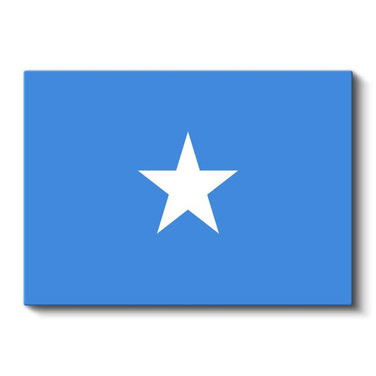 Somali Bayrağı - Kanvas Tablo