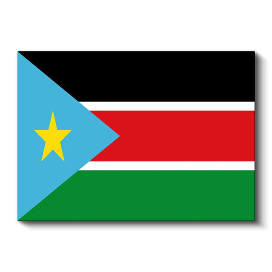 Güney Sudan Bayrağı - Kanvas Tablo