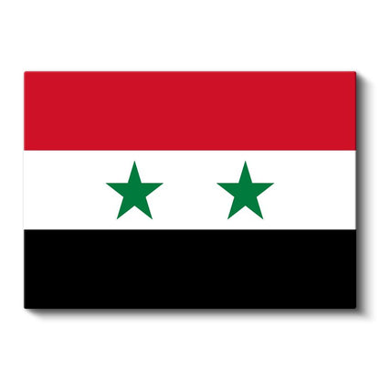 Esvatini Bayrağı - Kanvas Tablo