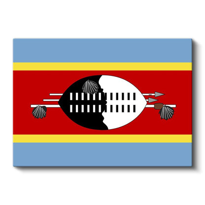 Turks ve Caicos Adaları Bayrağı - Kanvas Tablo