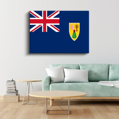 Çad Bayrağı - Kanvas Tablo