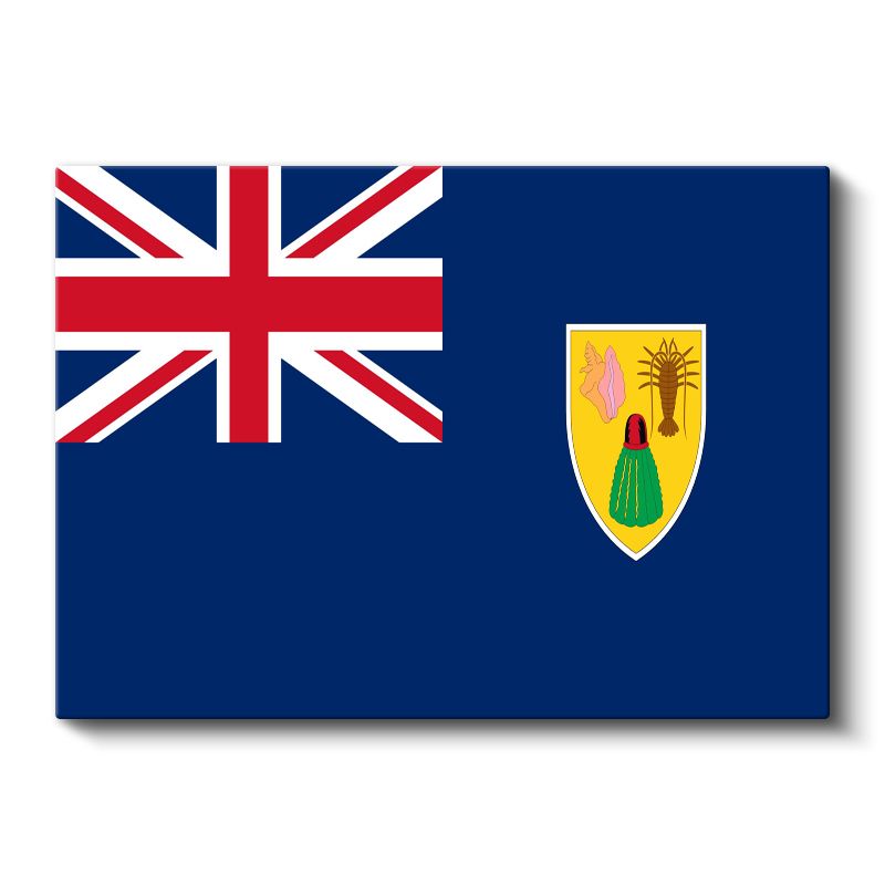 Çad Bayrağı - Kanvas Tablo