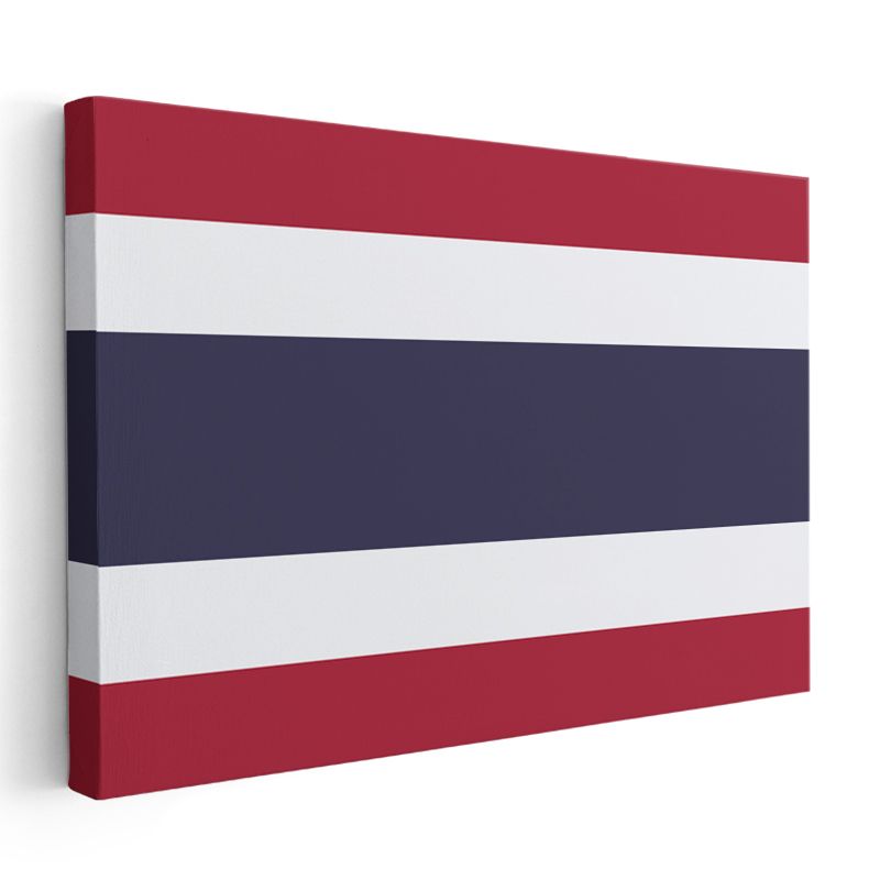 Tayland Bayrağı - Kanvas Tablo
