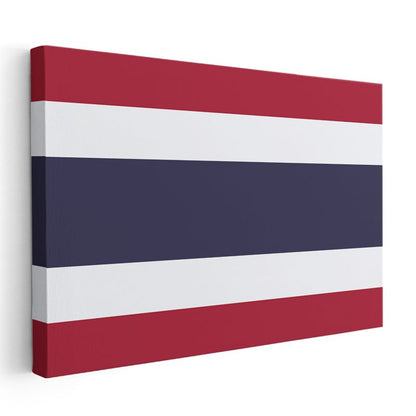 Tayland Bayrağı - Kanvas Tablo