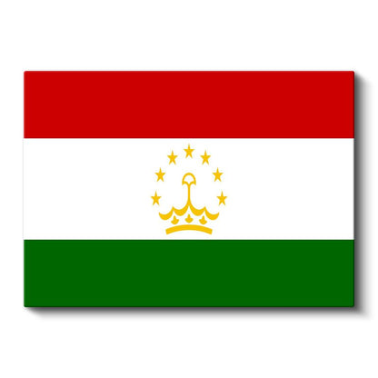 Tacikistan Bayrağı - Kanvas Tablo