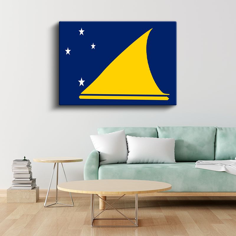 Tokelau Bayrağı - Kanvas Tablo