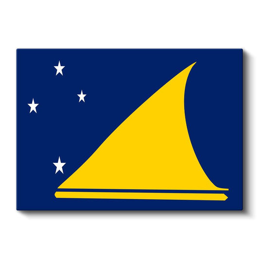Tokelau Bayrağı - Kanvas Tablo