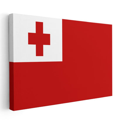 Tonga Bayrağı - Kanvas Tablo